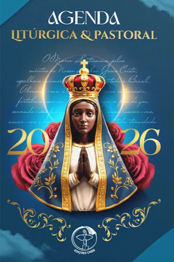 Produto Agenda Lit&uacute;rgica e Pastoral 2026 - Capa Especial