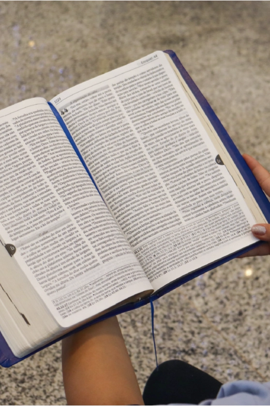 Bíblia Luxo Azul - Letra grande 6ª Edição Produto Bíblia Luxo Azul - Letra grande 6ª Edição