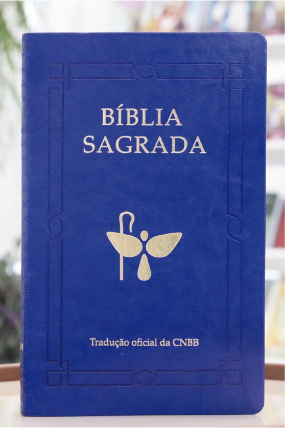 Bíblia Luxo Azul - Letra grande 6ª Edição Produto Bíblia Luxo Azul - Letra grande 6ª Edição