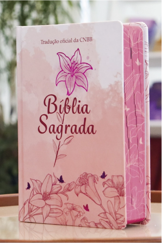 Bíblia Sagrada - Capa Feminina - Lírio - 6ª Edição Produto Bíblia Sagrada - Capa Feminina - Lírio - 6ª Edição
