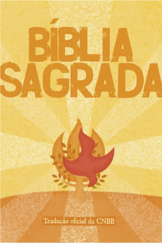 Produto Bíblia Sagrada Tradução Oficial da CNBB -Capa laranja - Jovem - 6ª Edição