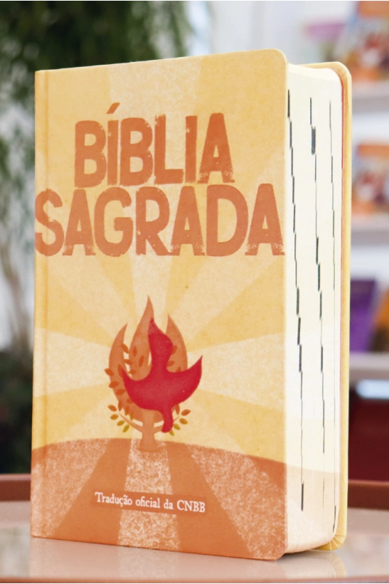 Produto Bíblia Sagrada Tradução Oficial da CNBB -Capa laranja - Jovem - 6ª Edição