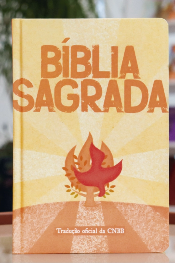 Produto Bíblia Sagrada Tradução Oficial da CNBB -Capa laranja - Jovem - 6ª Edição