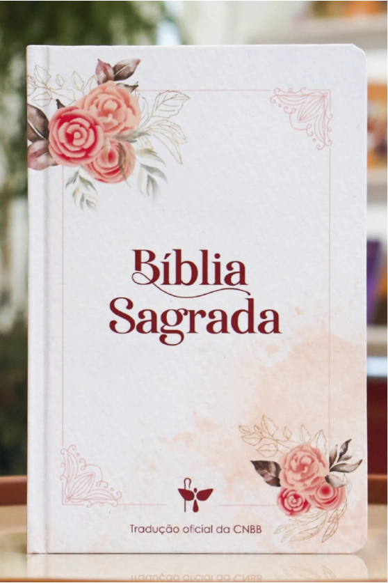 Produto B&iacute;blia Sagrada Tradu&ccedil;&atilde;o Oficial da CNBB - Capa Salm&atilde;o - Feminina - 6&ordf; Edi&ccedil;&atilde;o