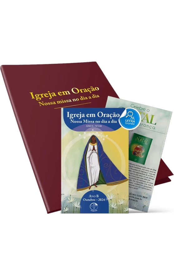 Produto Capa de Liturgia - Igreja em Ora&ccedil;&atilde;o - Letra Grande