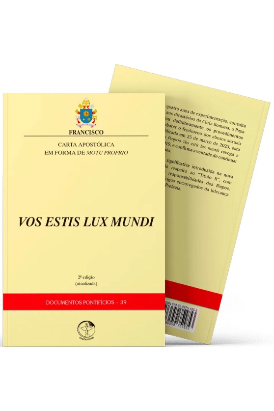 Produto Carta Apost&oacute;lica em forma de Motu Proprio Vos estis lux mundi - Documentos Pontif&iacute;cios 39 - 2&ordf; edi&ccedil;&atilde;o