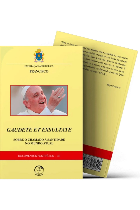 Produto Carta Apost&oacute;lica Gaudete et exsultate: sobre o chamado &agrave; santidade no mundo atual - Documentos Pontif&iacute;cios 33
