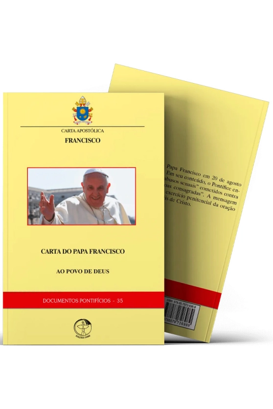 Carta do Papa Francisco ao Povo de Deus - Documentos Pontifícios 35 Produto Carta do Papa Francisco ao Povo de Deus - Documentos Pontifícios 35