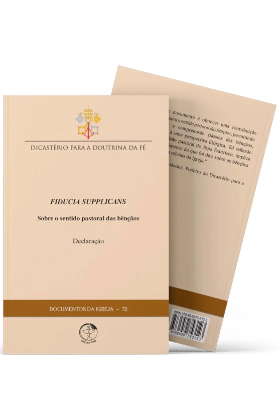 Produto Declara&ccedil;&atilde;o Fiducia Supplicans - sobre o sentido pastoral das b&ecirc;n&ccedil;&atilde;os - Documentos da Igreja 72