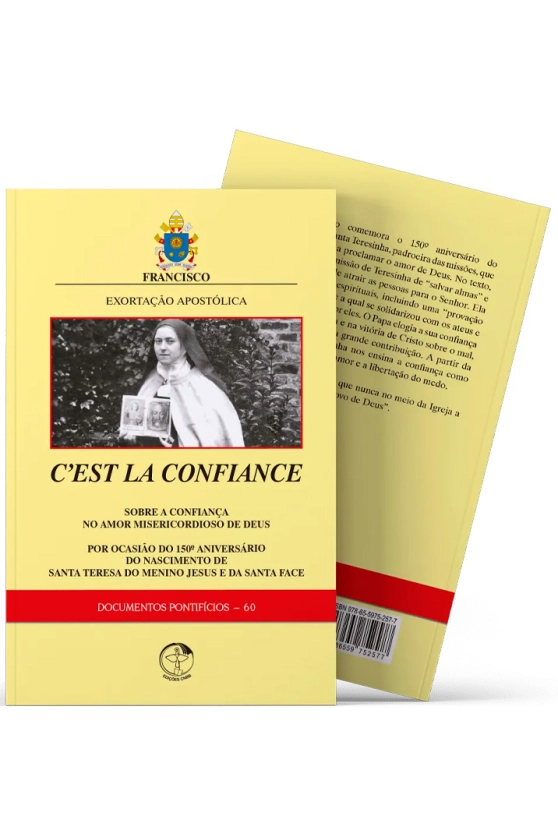 Produto Exorta&ccedil;&atilde;o Apost&oacute;lica Cest la confiance - sobre a confian&ccedil;a no amor misericordioso de Deus - Documentos Pontif&iacute;cios 60