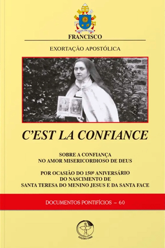 Produto Exorta&ccedil;&atilde;o Apost&oacute;lica Cest la confiance - sobre a confian&ccedil;a no amor misericordioso de Deus - Documentos Pontif&iacute;cios 60