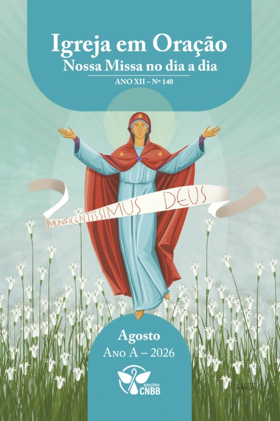 Produto Igreja em Ora&ccedil;&atilde;o - Nossa Missa no dia a dia - Ano A - Agosto 2026