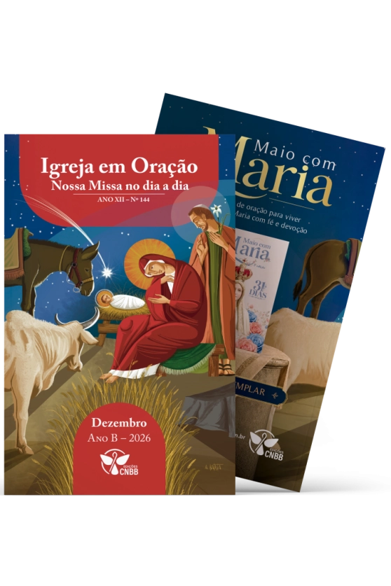 Igreja em Oração - Nossa Missa no dia a dia - Ano A - Dezembro 2026 Produto Igreja em Oração - Nossa Missa no dia a dia - Ano A - Dezembro 2026