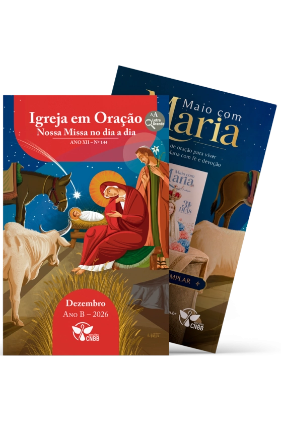 Igreja em Oração - Nossa Missa no dia a dia - Ano A - Dezembro 2026 - Letra Grande Produto Igreja em Oração - Nossa Missa no dia a dia - Ano A - Dezembro 2026 - Letra Grande