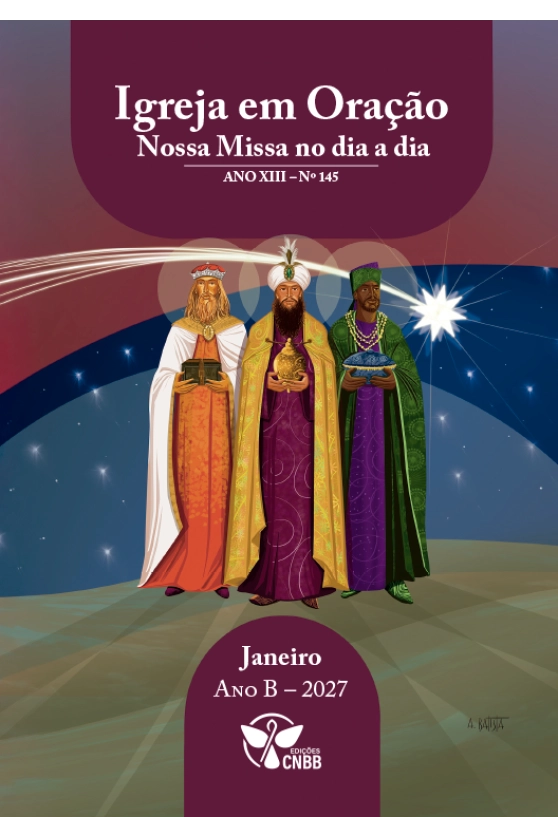Igreja em Oração - Nossa Missa no dia a dia - Ano A - Janeiro 2027 Produto Igreja em Oração - Nossa Missa no dia a dia - Ano A - Janeiro 2027