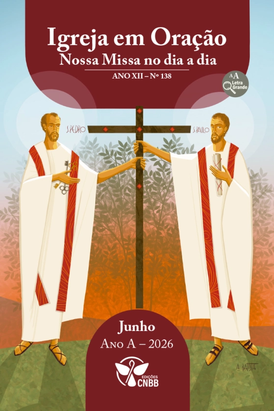 Igreja em Oração - Nossa Missa no dia a dia - Ano A - Junho 2026 - Letra Grande Produto Igreja em Oração - Nossa Missa no dia a dia - Ano A - Junho 2026 - Letra Grande