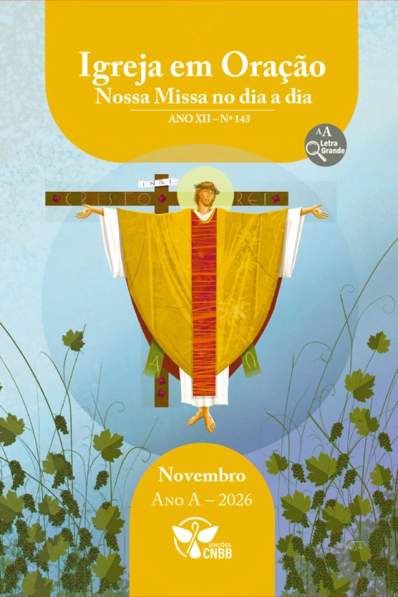Produto Igreja em Oração - Nossa Missa no dia a dia - Ano A - Novembro 2026 - Letra Grande