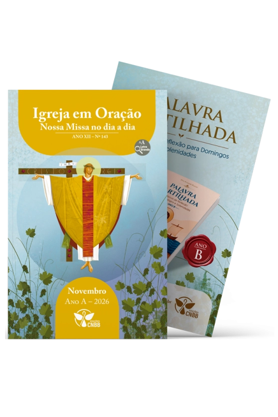Produto Igreja em Oração - Nossa Missa no dia a dia - Ano A - Novembro 2026 - Letra Grande