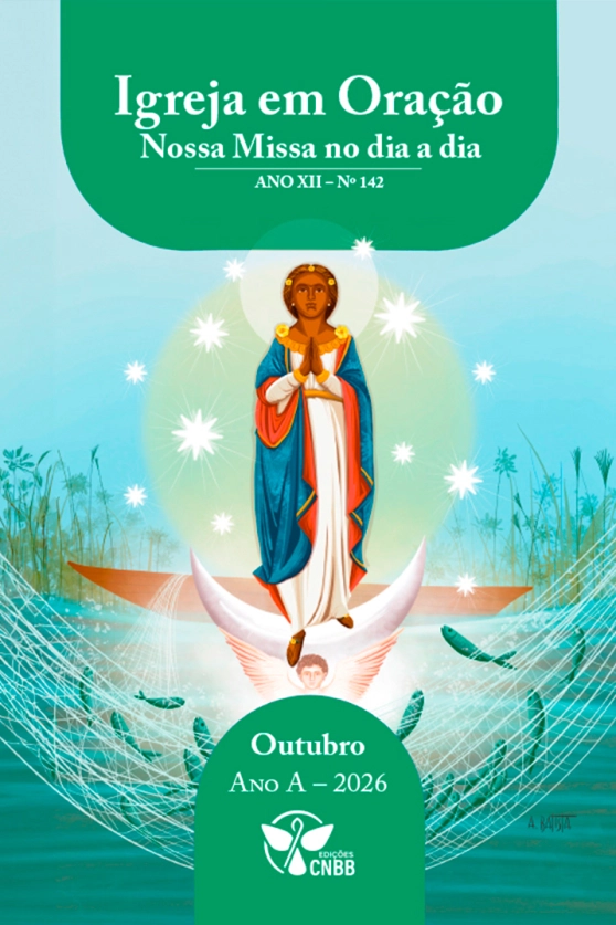 Igreja em Oração - Nossa Missa no dia a dia - Ano A - Outubro 2026 Produto Igreja em Oração - Nossa Missa no dia a dia - Ano A - Outubro 2026