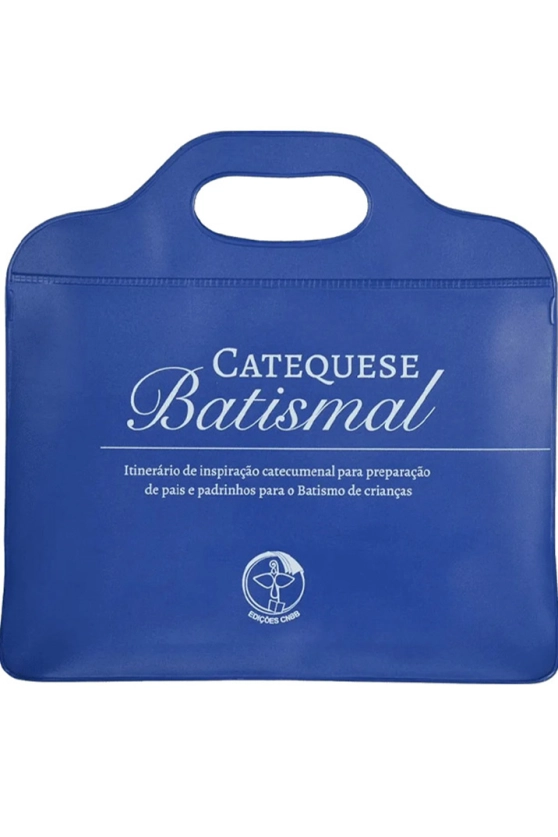 Produto Kit Catequese Batismal - Bolsa/Livro/Encartes