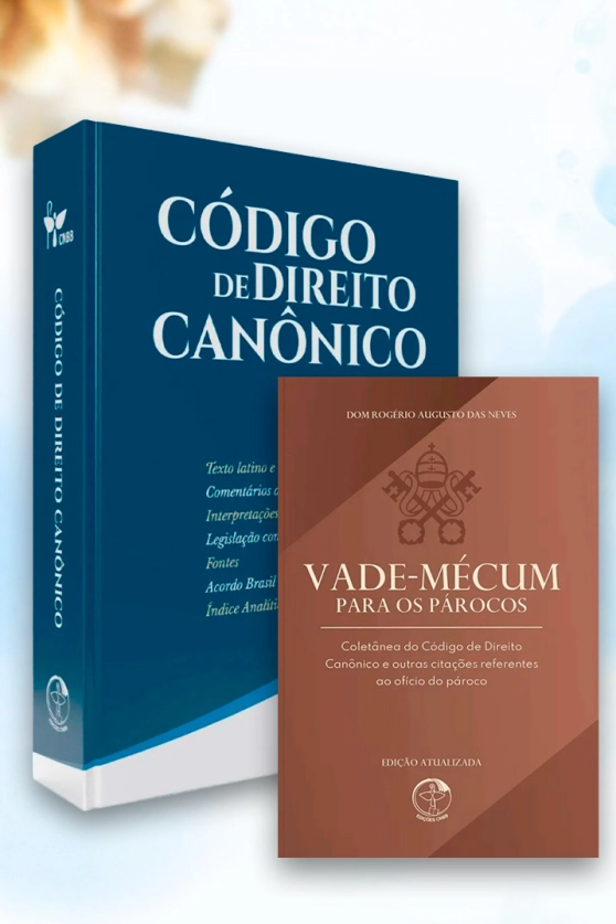 Produto Kit C&oacute;digo de Direito Can&ocirc;nico + Vade-m&eacute;cum 2&ordm; Edi&ccedil;&atilde;o