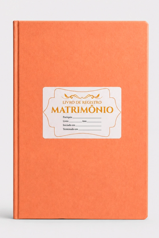 Produto Livro de Registro - Matrimônio