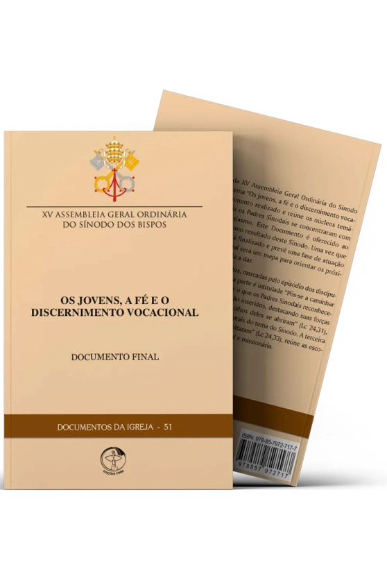 Produto Os Jovens, a f&eacute; e o Discernimento Vocacional &ndash; Documento Final da XV Assembleia Geral Ordin&aacute;ria do S&iacute;nodo dos Bispos - Documentos da Igreja 51