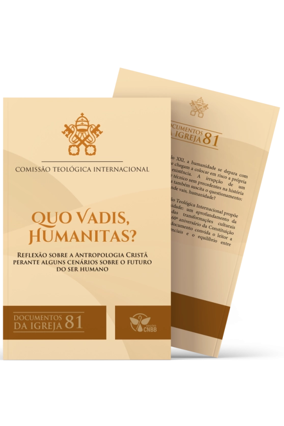 Produto Quo Vadis, Humanitas? - Reflex&atilde;o sobre a antropologia crist&atilde; perante alguns cen&aacute;rios sobre o futuro do ser humano &ndash; Documentos da Igreja 81