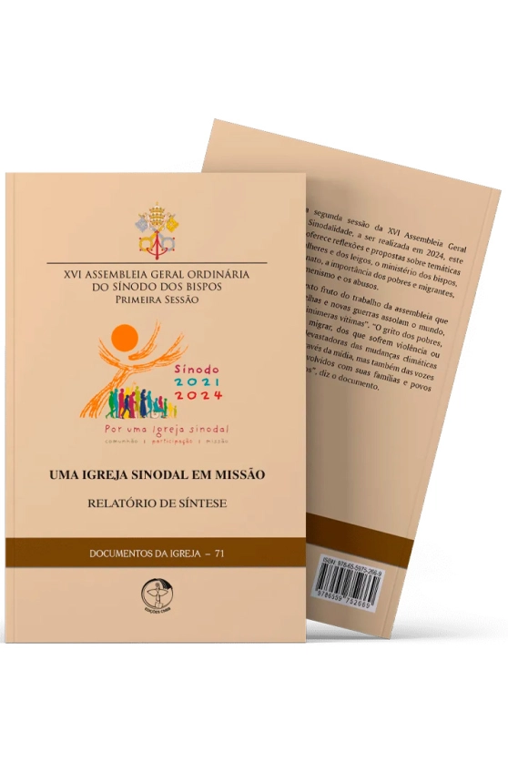 Produto Uma Igreja Sinodal em Miss&atilde;o - Relat&oacute;rio de S&iacute;ntese da XVI Assembleia Geral Ordin&aacute;ria do S&iacute;nodo dos Bispos - Documentos da Igreja 71