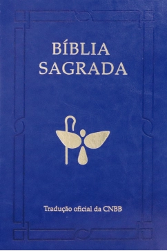 Bíblia Luxo Azul - Letra grande 6ª Edição Produto Bíblia Luxo Azul - Letra grande 6ª Edição