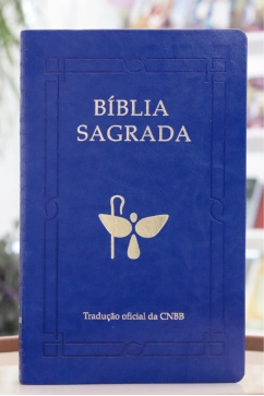 Bíblia Luxo Azul - Letra grande 6ª Edição Produto Bíblia Luxo Azul - Letra grande 6ª Edição