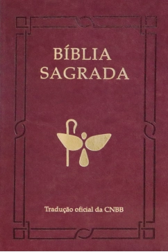 Produto B&iacute;blia Luxo Vinho - Letra grande 6&ordf; Edi&ccedil;&atilde;o