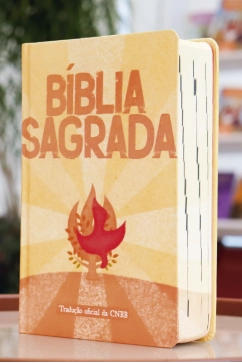 Produto Bíblia Sagrada Tradução Oficial da CNBB -Capa laranja - Jovem - 6ª Edição