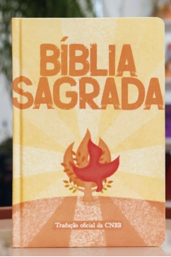 Produto Bíblia Sagrada Tradução Oficial da CNBB -Capa laranja - Jovem - 6ª Edição