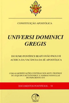 Produto - Constitui&ccedil;&atilde;o Apost&oacute;lica - Universi Dominici Gregis - Acerca da Vac&acirc;ncia da S&eacute; Apost&oacute;lica - Documentos Pontif&iacute;cios 14