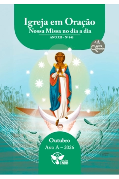 Igreja em Oração - Nossa Missa no dia a dia - Ano A - Outubro 2026 - Letra Grande Produto Igreja em Oração - Nossa Missa no dia a dia - Ano A - Outubro 2026 - Letra Grande