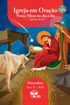 Produto - Igreja em Oração - Nossa Missa no dia a dia - Ano A - Dezembro 2026 - Letra Grande 