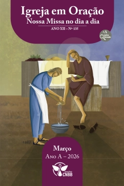 Produto - Igreja em Ora&ccedil;&atilde;o - Nossa Missa no dia a dia - Ano A - Mar&ccedil;o 2026 - Letra Grande