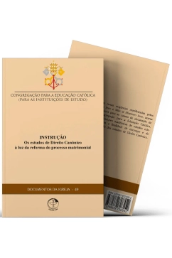 Produto Instru&ccedil;&atilde;o os Estudos de Direito Can&ocirc;nico &agrave; Luz da Reforma do Processo Matrimonial - Documentos da Igreja 49