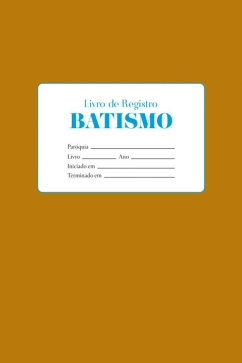 Produto - Livro de Registro - Batismo